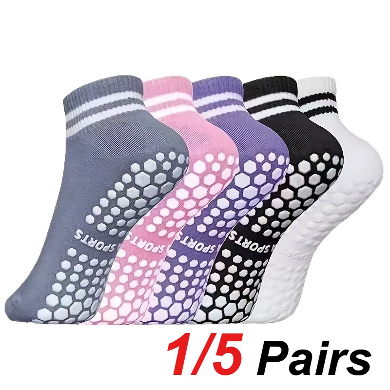 Pilates & Yoga Reversible Mockneck Sweatshirt - 1/5 زوج من جوارب اليوغا النسائية