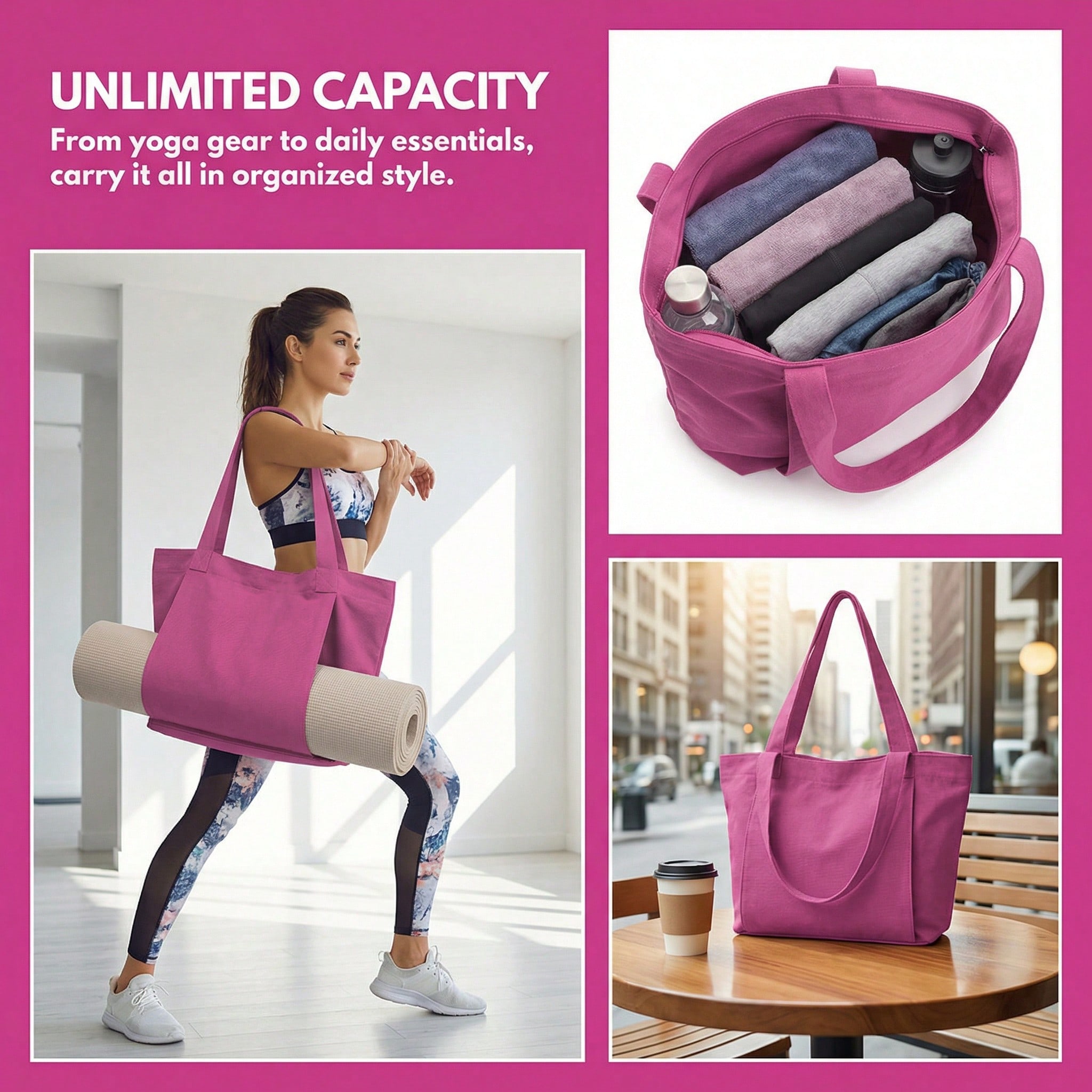 حقيبة يوغا نسائية، حقيبة رياضي - مراجعة Yoga Mat Bag Carrier وسعره