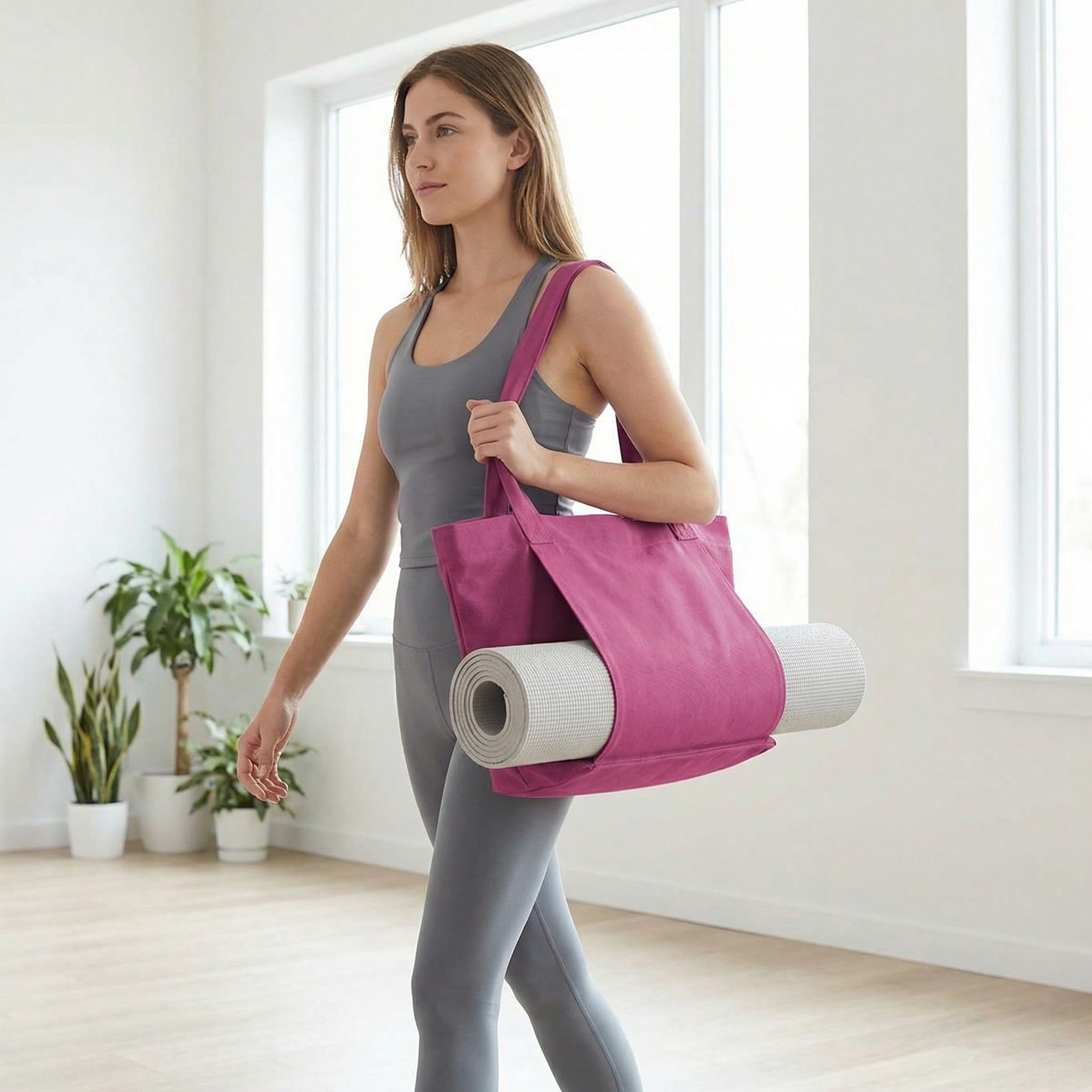 حقيبة يوغا نسائية، حقيبة رياضي - مراجعة Yoga Mat Bag Carrier وسعره