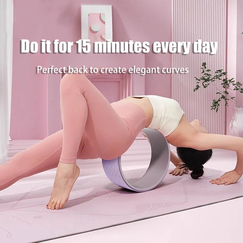 تدليك العضلات عجلة اليوغا متعد - مراجعة Pilates Yoga Roller وسعره