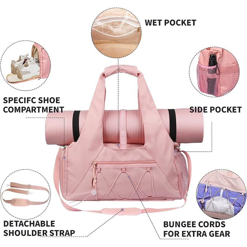 حقيبة يوغا رياضية للجيم والليا - مراجعة Yoga Mat Bag Carrier وسعره