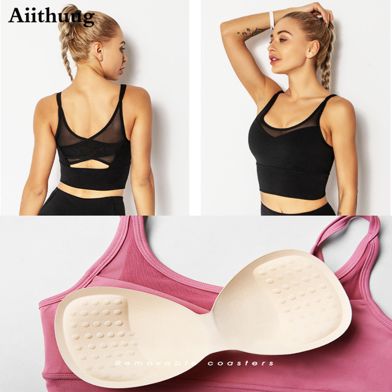 Aiithuug صدريّة ممارسة اليوغا  - مراجعة Pilates Yoga Top وسعره
