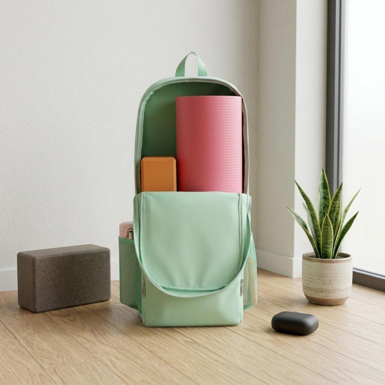حقيبة ظهر صناعية كبيرة لحمل حص - مراجعة Yoga Mat Bag Carrier وسعره