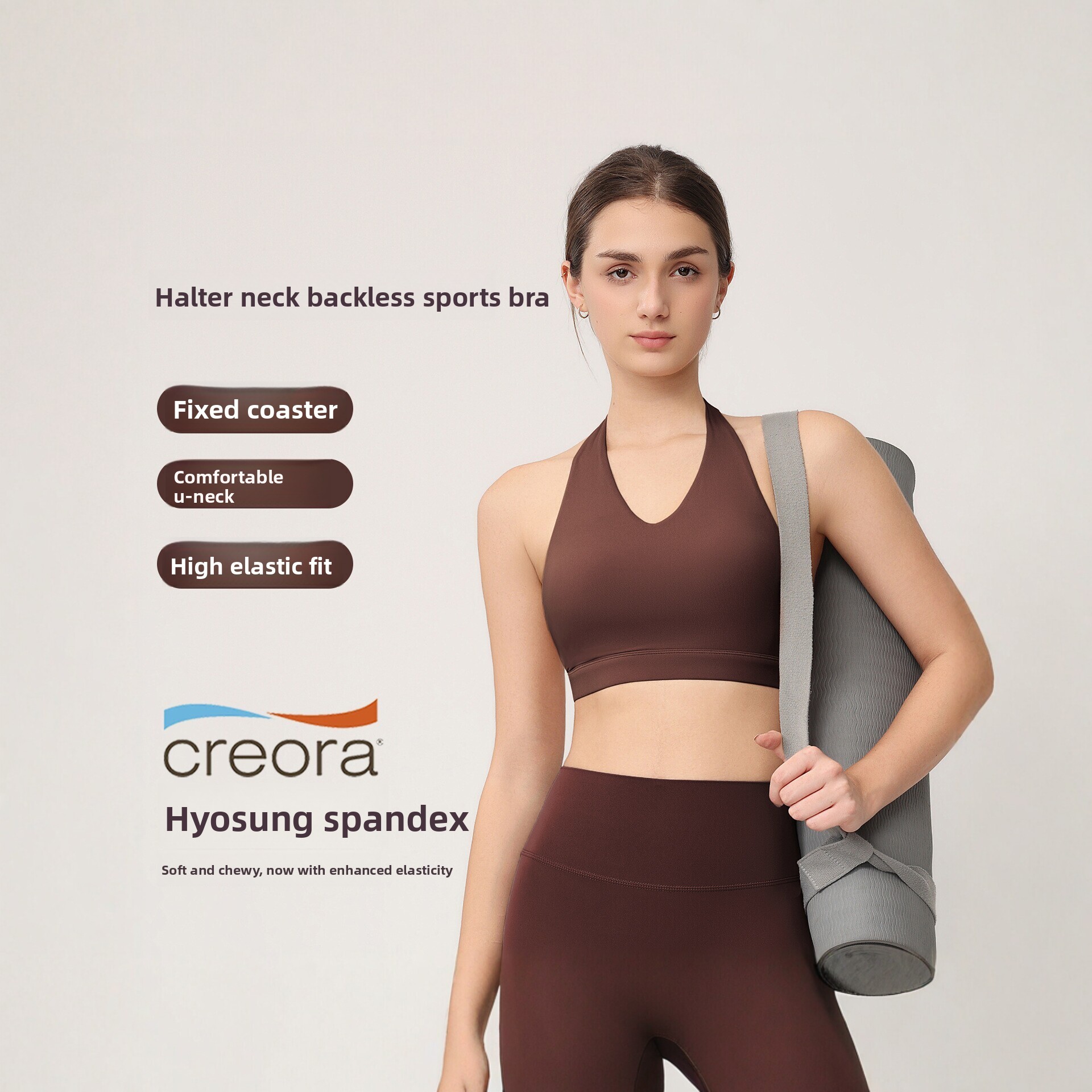 حمالة صدر رياضية نسائية بتصميم - مراجعة Pilates Yoga Top وسعره