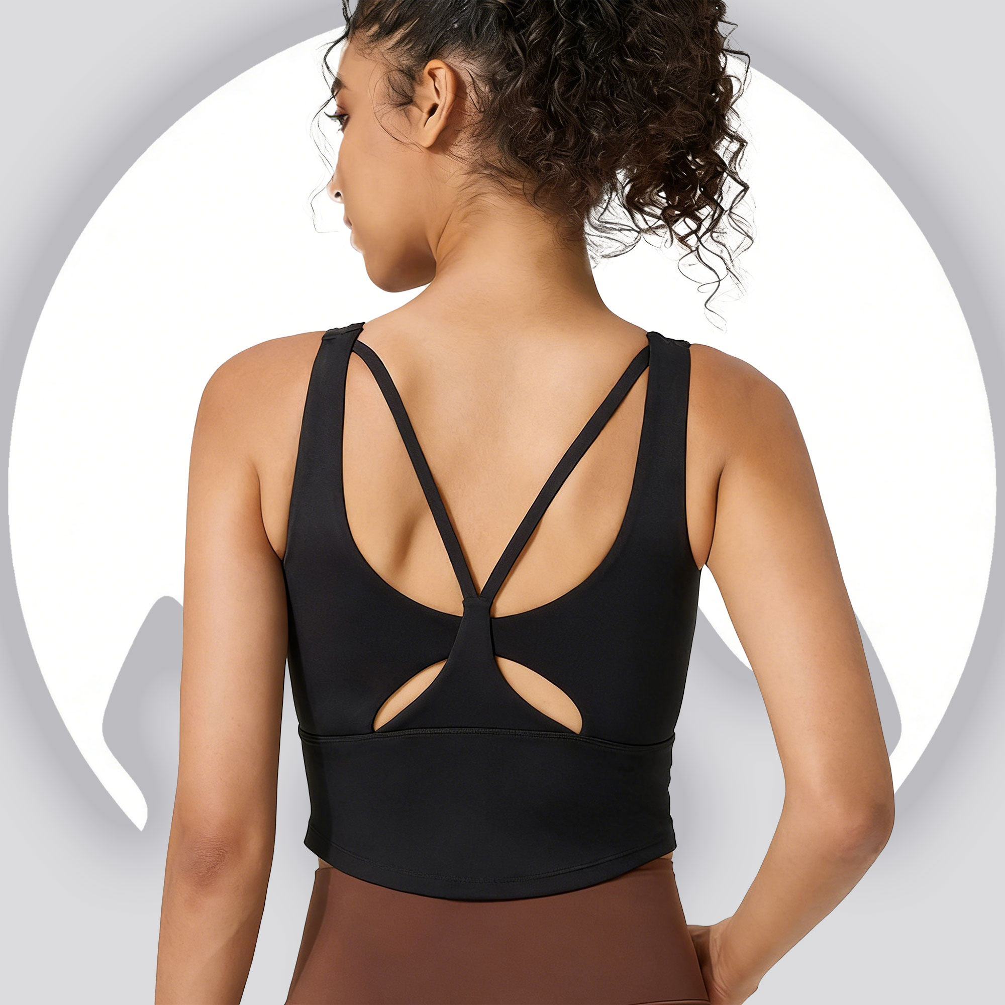 حمالة صدر رياضية نسائية بتصميم - مراجعة Pilates Yoga Top وسعره