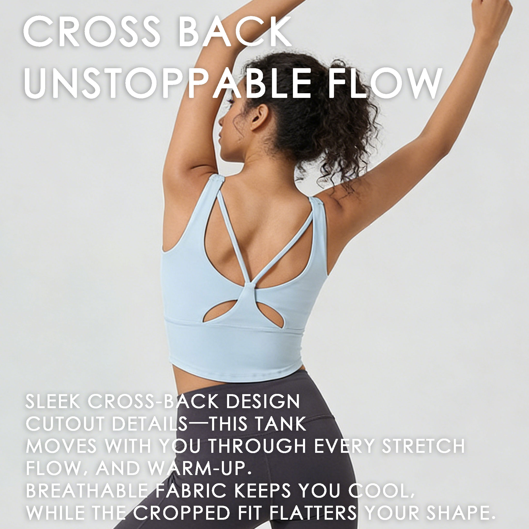 حمالة صدر رياضية نسائية بتصميم - مراجعة Pilates Yoga Top وسعره