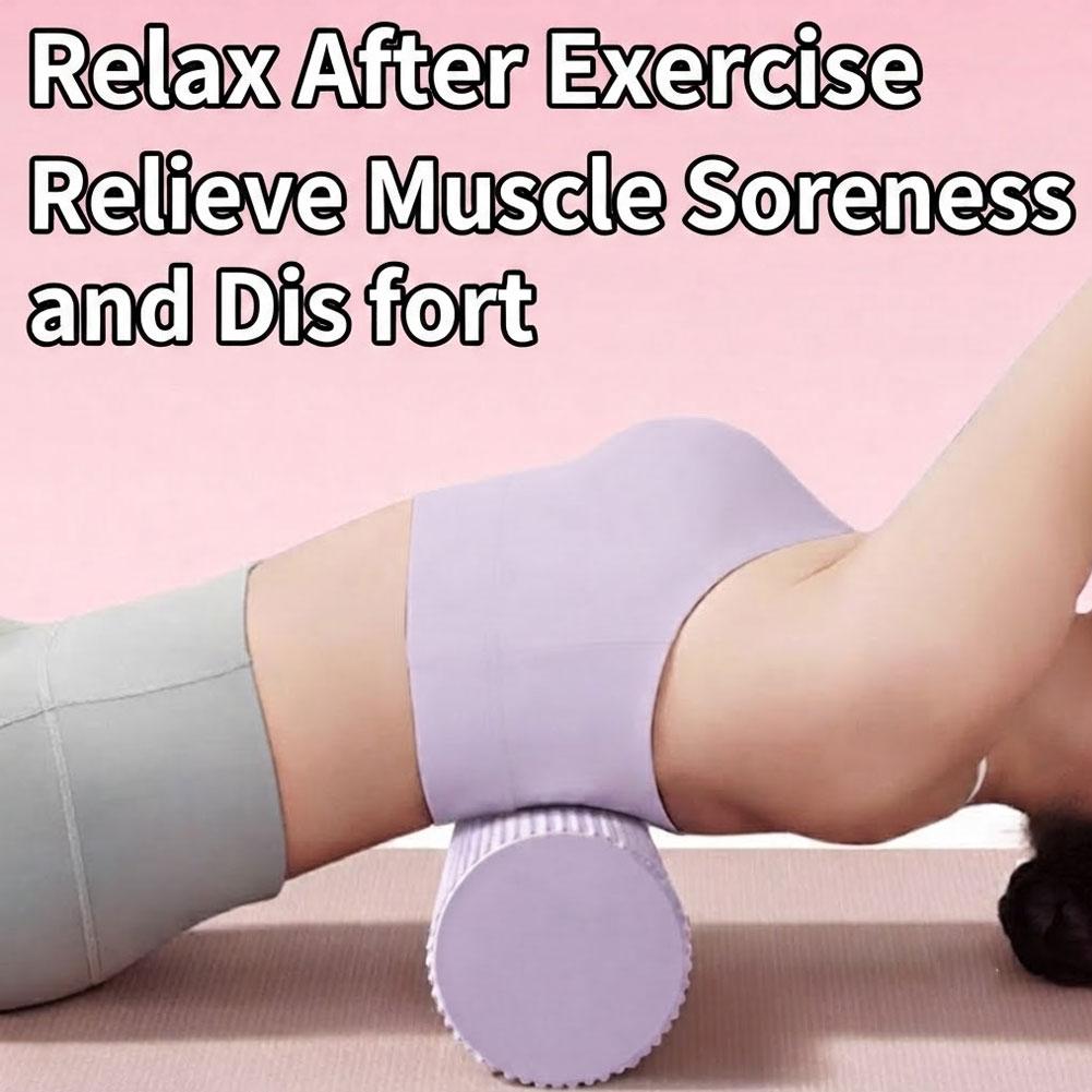 أسطوانة تدليك من مادة EVA لتما - مراجعة Pilates Yoga Roller وسعره