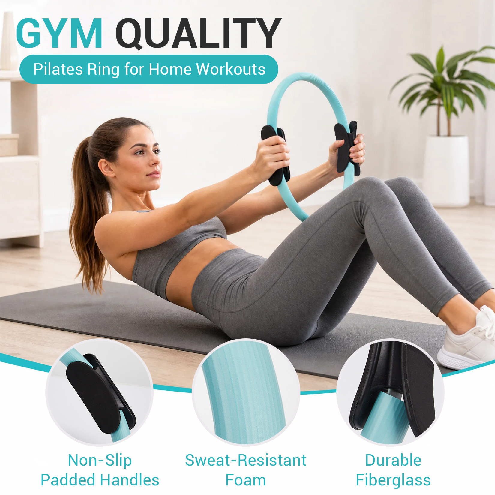 مجموعة تدريب البيلاتس، حلقة بي - مراجعة Pilates Ring Magic وسعره